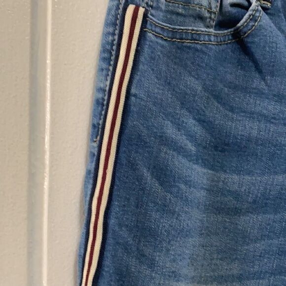 IRIS Jeans Los Angelos High Waist Side Striped  9 - Picture 4 of 15